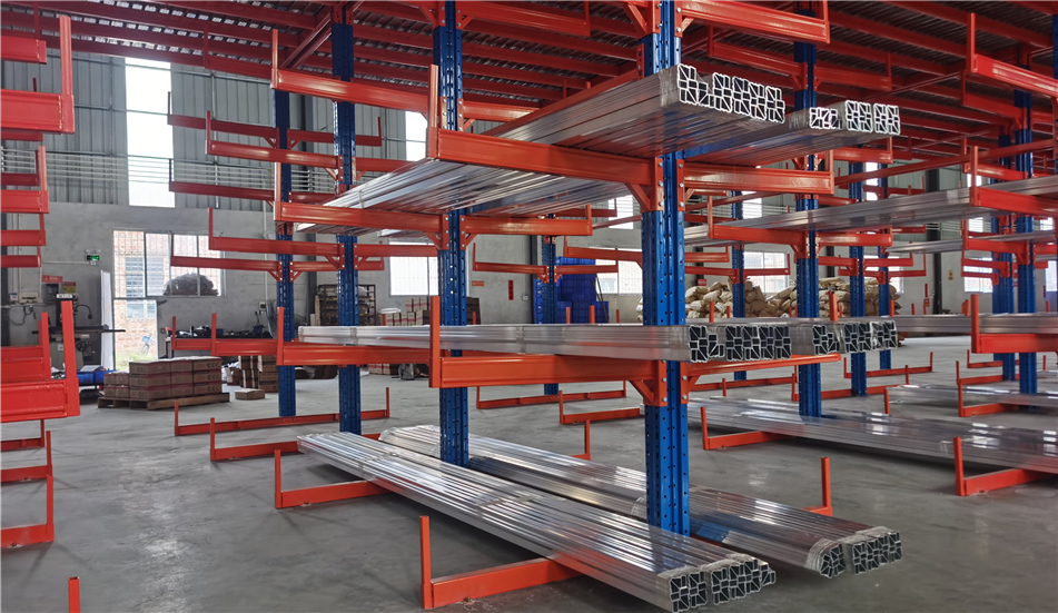 Double sided configurations provide maximum storage capacity on a single central column.