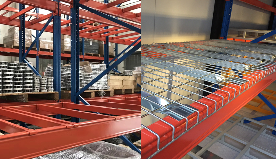 There are accessories like pallet support bar and wire mesh, which are matched with box beam very well to improve safety of operation and storage.