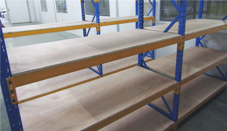 There are different thickness plywood for chosen, 9mm, 12mm, 15mm, 18mm.<br>As the laminate for each layer of the shelves, it is easy for installation.<br>Surface is smooth and will not damage the storage goods.