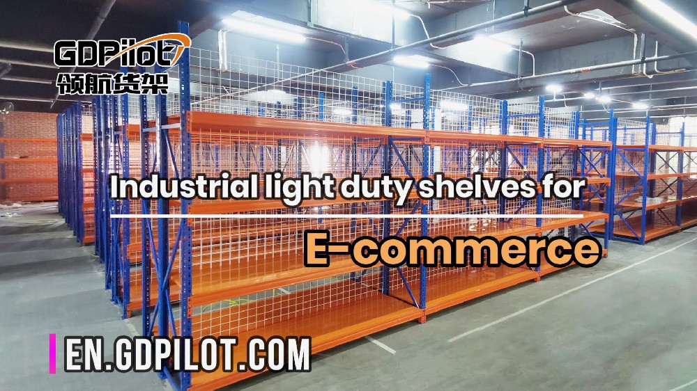 Light duty shelves for E-commerce